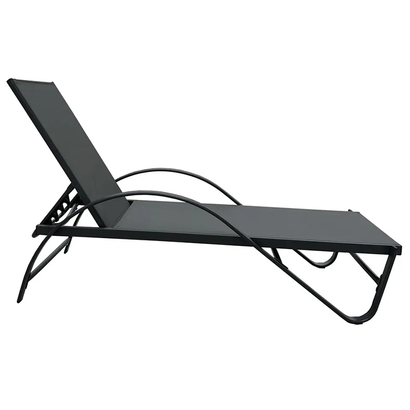 Modern Design Aluminium Metal Sling Outdoor Hotel Swimming Pool Beach Patio Garden Sun Lounger Sunbed KD