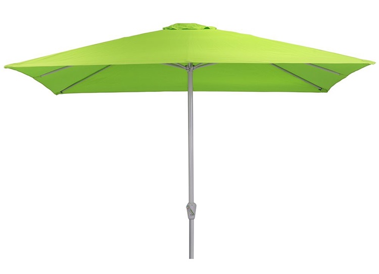 Outdoor Jardin Sun Square Rectangular Aluminum Garden Patio Umbrellas Parasol