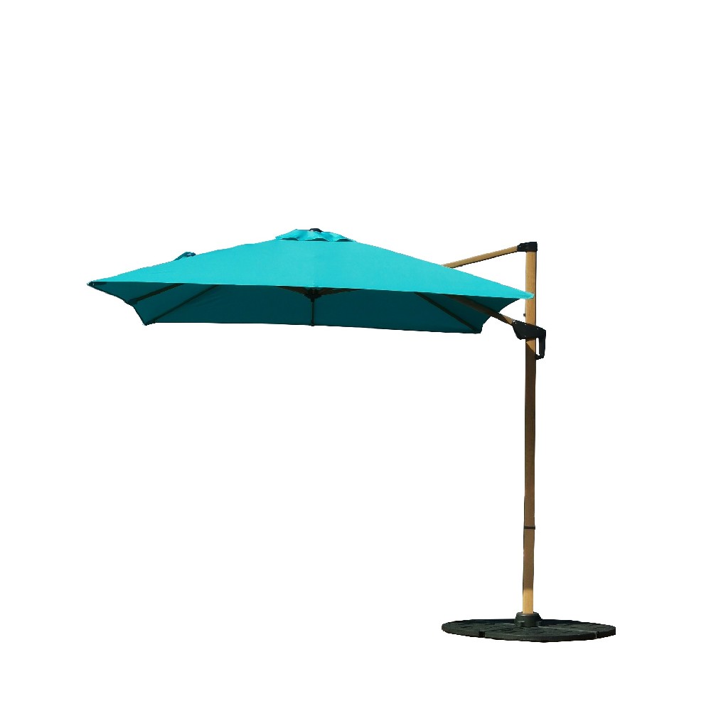 HIGH QUALITY HOTEL RESORTS PARASOL PATIO UMBRELLA GARDEN ROMA UMBRELLA SQUARE PARASOL WITH BASE